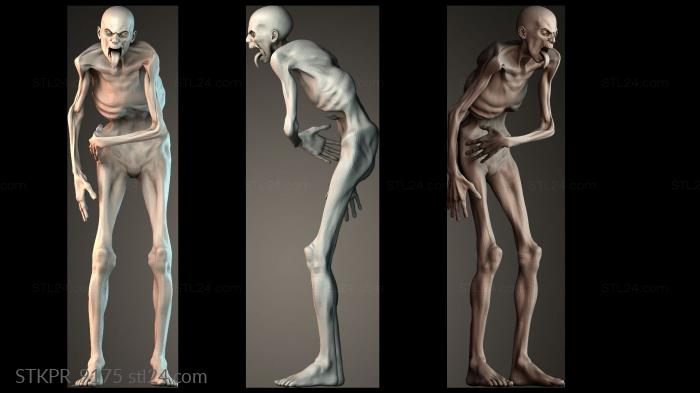 Eerie Skeletal Figure