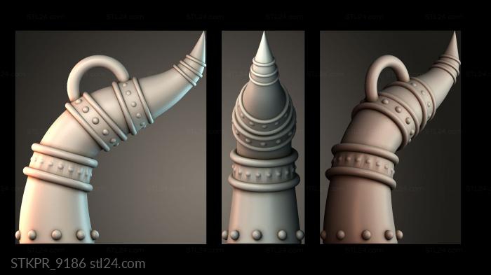 Декоративный роговой объект