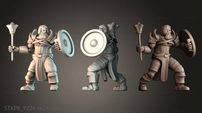 Cleric of Battle with Mace