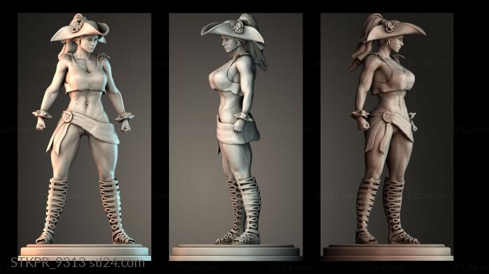 Female black dragon fighter