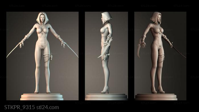 Figurines simple (STKPR_9315) 3D models for cnc