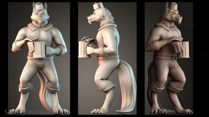 Serving the wolf room