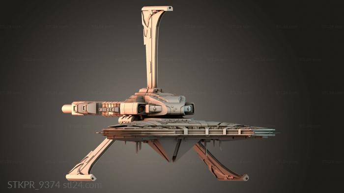 Futuristic Spacecraft Design