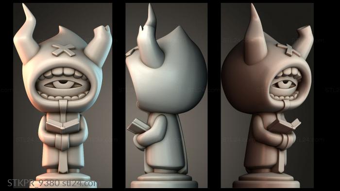 Figurines simple (Dark magician, STKPR_9380) 3D models for cnc