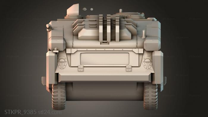 Specialized armored vehicle