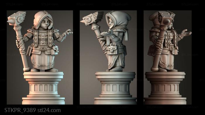 Female mage of the dark continent