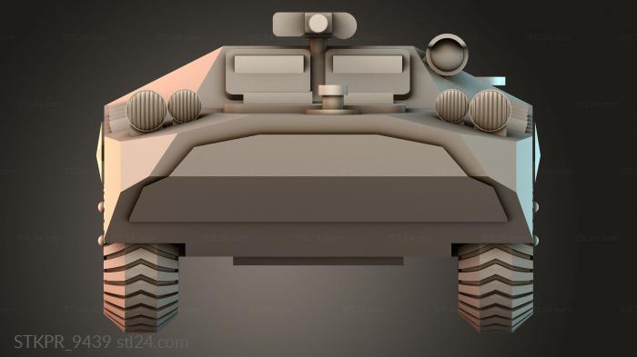 Toy BRDM armored vehicle