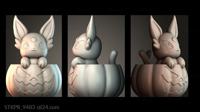 Halloween Espeon - pokemon