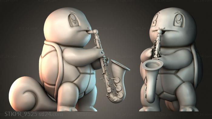 Squirtle saxophone - Pokemon