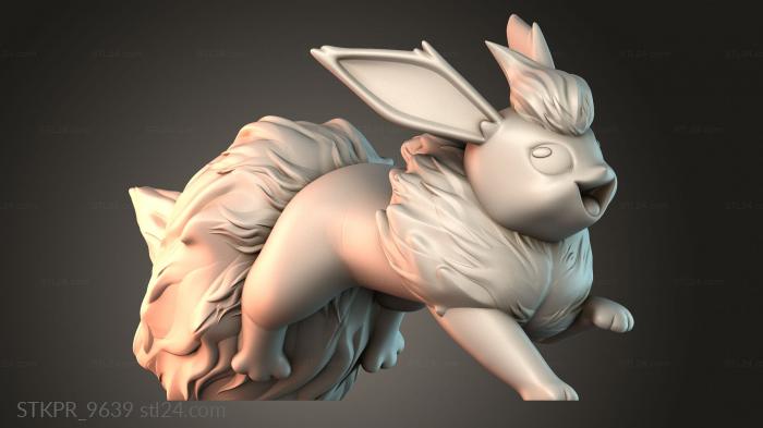 Flareon Running - pokemon