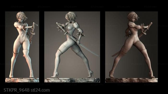 Japanese swordswoman NSFW