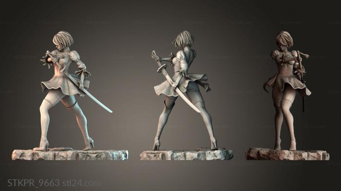 Japanese swordswoman