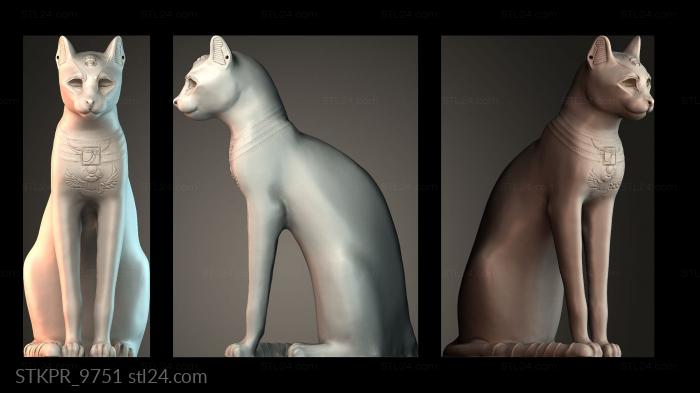 Egyptian Cat Sculpture