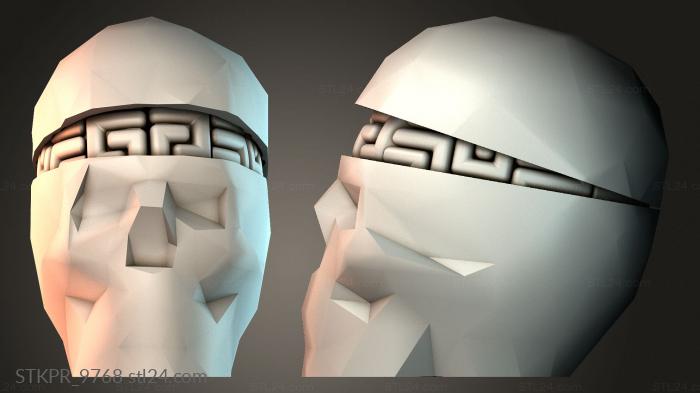 Abstract Sculptural Head