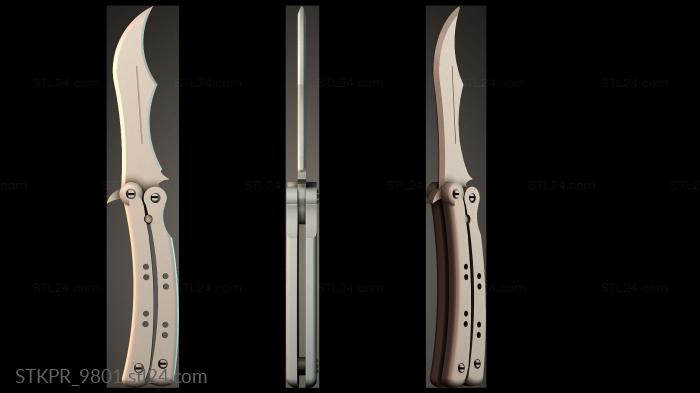 Butterfly Knife Design