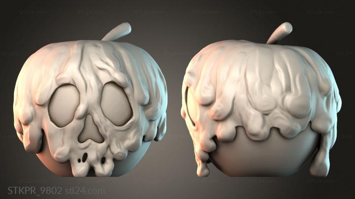 Melting Skull Apple
