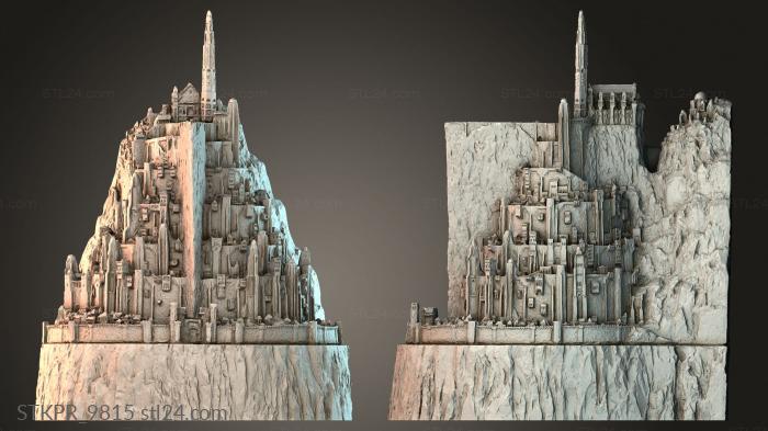 Mountain Fortress Structure