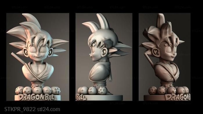 Figurines simple (STKPR_9822) 3D models for cnc