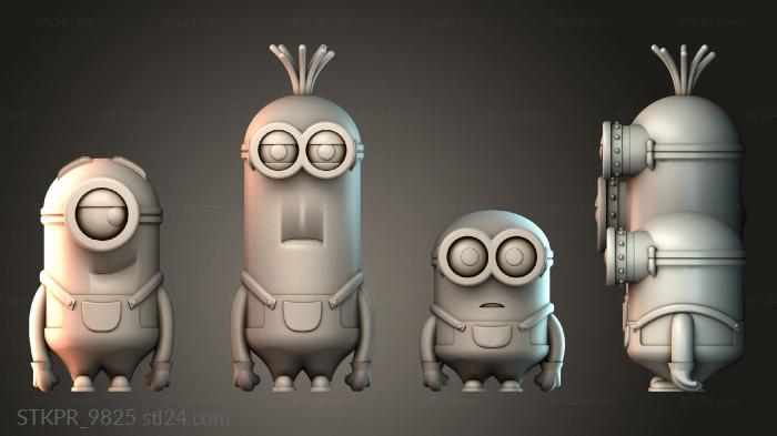 Figurines simple (STKPR_9825) 3D models for cnc