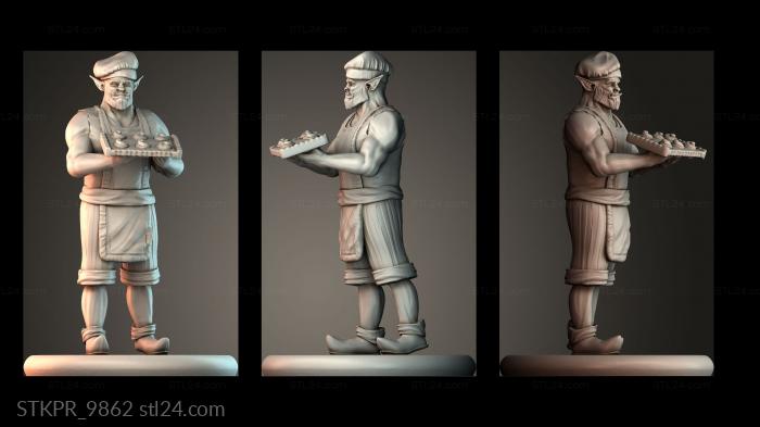 Figurines simple (STKPR_9862) 3D models for cnc