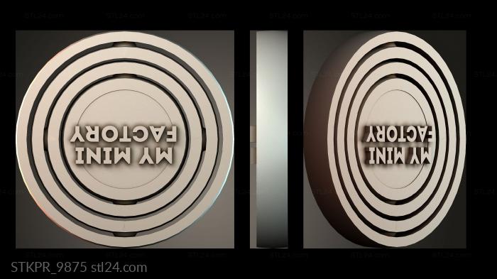 Figurines simple (STKPR_9875) 3D models for cnc