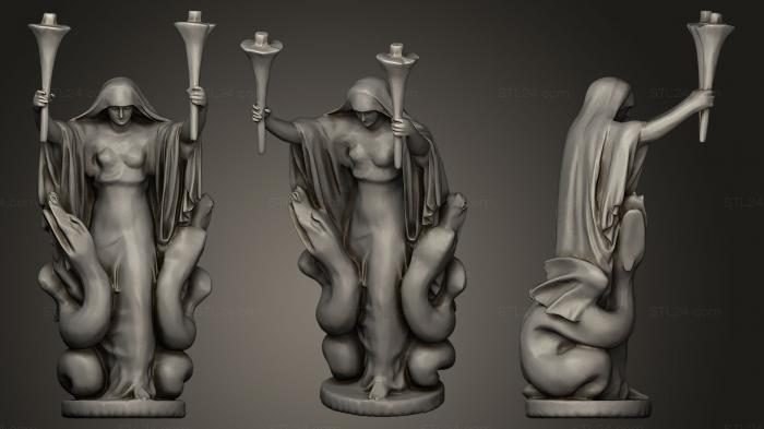 Статуэтки и статуи разные (Церера в поисках Просперины, STKR_0120) 3D модель для ЧПУ станка