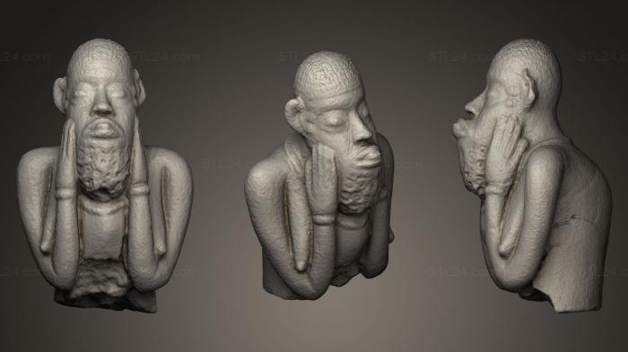 Djenne terracotta figure Mali