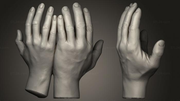 Статуэтки и статуи разные (Эскультура де манос Скульптура рук, STKR_0161) 3D модель для ЧПУ станка