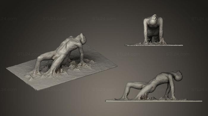Miscellaneous figurines and statues (Free yourself from constraints, STKR_0186) 3D models for cnc