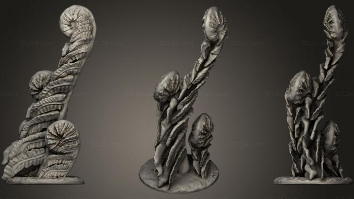 Miscellaneous figurines and statues (REAWAKENING BOTANICAL GARDEN SCULPTURE DESIGN 1, STKR_0369) 3D models for cnc