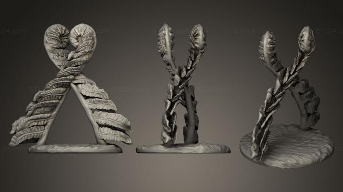 Miscellaneous figurines and statues (SERENDIPITY BOTANICAL GARDEN SCULPTURE DESIGN 2, STKR_0393) 3D models for cnc
