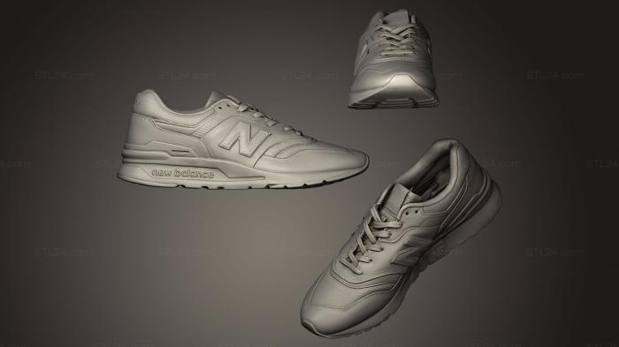 Miscellaneous figurines and statues (Zapatilla New Balance, STKR_0471) 3D models for cnc