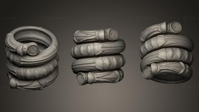 Зооморфный спиральный браслет Калбин Шотландия