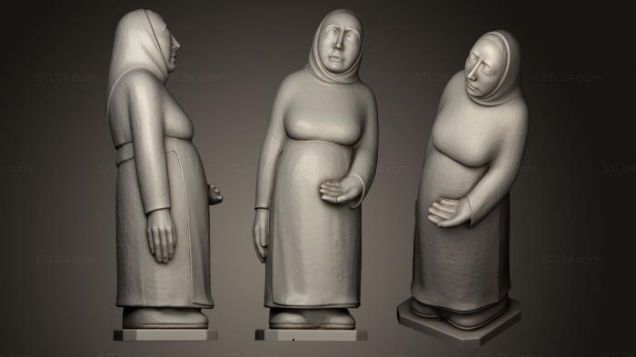 Статуэтки и статуи разные (Капитан Леандр Кристфол Музей Морера, STKR_0499) 3D модель для ЧПУ станка