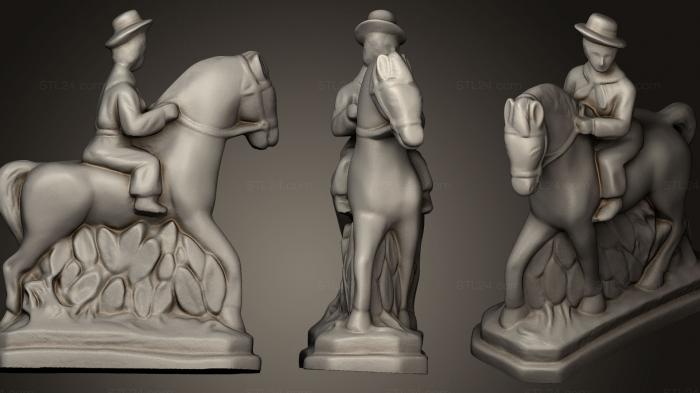 Miscellaneous figurines and statues (Negrinho Pastoreiro, STKR_0636) 3D models for cnc