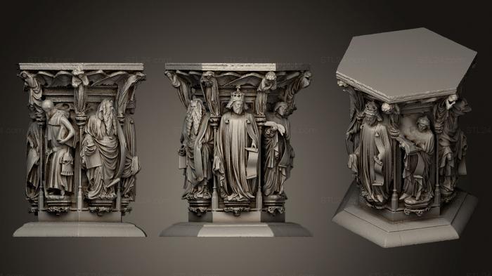 Miscellaneous figurines and statues (Puits de Mose Well of Moses, STKR_0661) 3D models for cnc