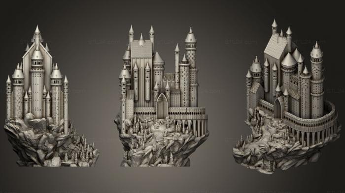 Miscellaneous figurines and statues (Medieval Castle Remix For Sla, STKR_0871) 3D models for cnc