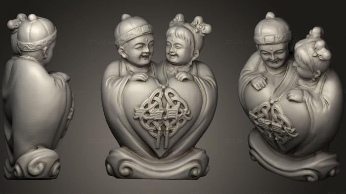 Miscellaneous figurines and statues (Sculpture 2 by Ein Scan SP, STKR_0947) 3D models for cnc