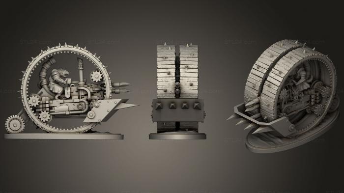 Статуэтки и статуи разные (Скрайр Дум Флайер СВИТ, STKR_0962) 3D модель для ЧПУ станка