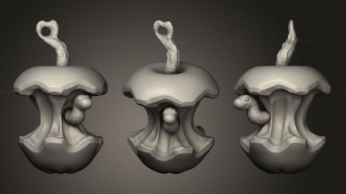 Статуэтки и статуи разные (Ожерелье из яблок, STKR_1097) 3D модель для ЧПУ станка