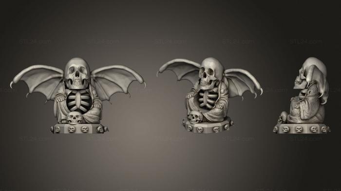 Miscellaneous figurines and statues (Avenged Sevenfold Budda, STKR_1108) 3D models for cnc