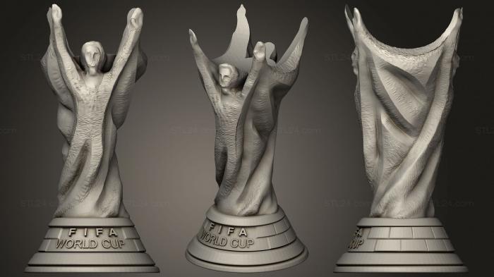 Miscellaneous figurines and statues (BASE COPA, STKR_1119) 3D models for cnc