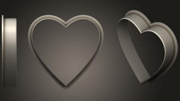 Cookie Cutters Circle Heart