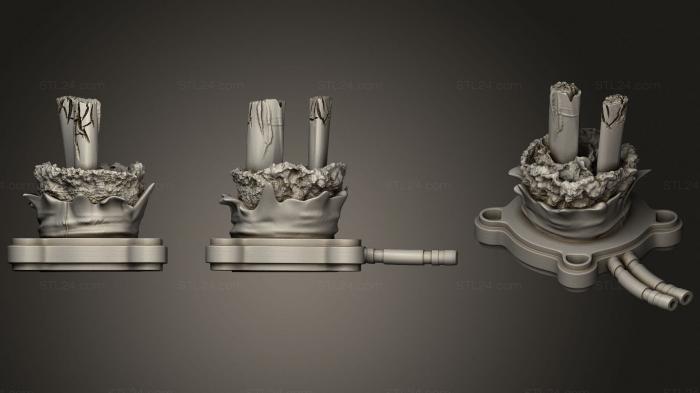 Статуэтки и статуи разные (Дэдпул В твоей Руке, STKR_1202) 3D модель для ЧПУ станка