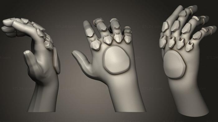 Miscellaneous figurines and statues (Droidhand, STKR_1216) 3D models for cnc