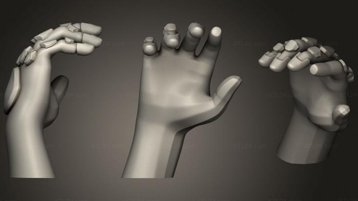 Miscellaneous figurines and statues (Droidhand2, STKR_1217) 3D models for cnc