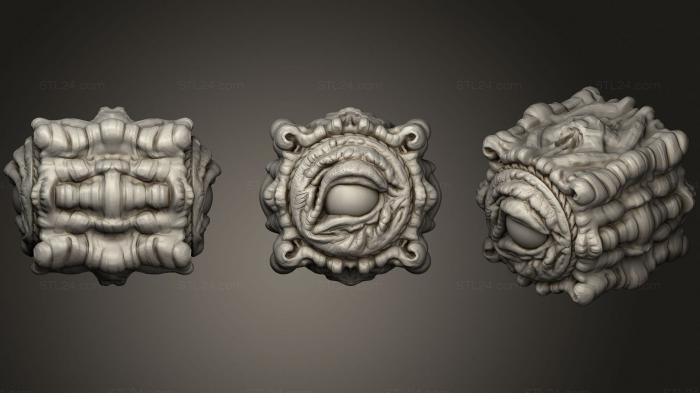 Miscellaneous figurines and statues (Elephant Eye, STKR_1226) 3D models for cnc