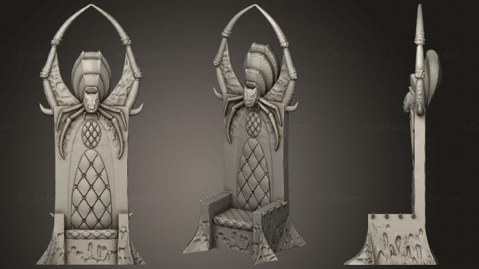 Miscellaneous figurines and statues (Expedition to the Underworld Throne, STKR_1238) 3D models for cnc