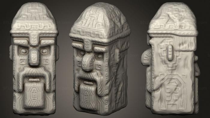 Miscellaneous figurines and statues (Golden Dwarf Two Face, STKR_1308) 3D models for cnc