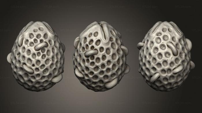 Статуэтки и статуи разные (Международные Инопланетные Яйца 2 567, STKR_1367) 3D модель для ЧПУ станка